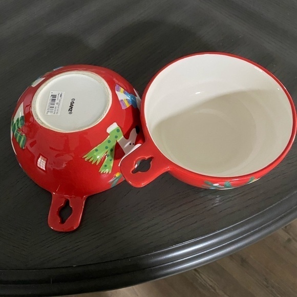 Ganz Christmas Holiday Winter Reindeer Serving Trays and Bowls Set - Picture 10 of 11